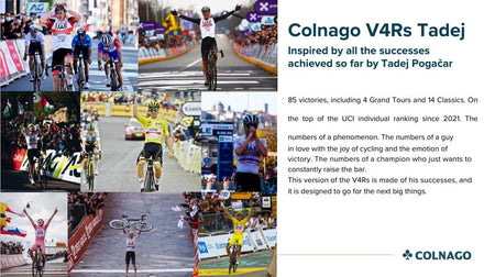 Colnago - Colnago V4Rs Disc Tadej Pogacar Limited Edition TP24 - Shimano Dura - Ace DI2 12S - COMPLETE BIKE - King Of The Watts