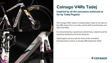 Colnago - Colnago V4Rs Disc Tadej Pogacar Limited Edition TP24 - Shimano Dura - Ace DI2 12S - COMPLETE BIKE - King Of The Watts