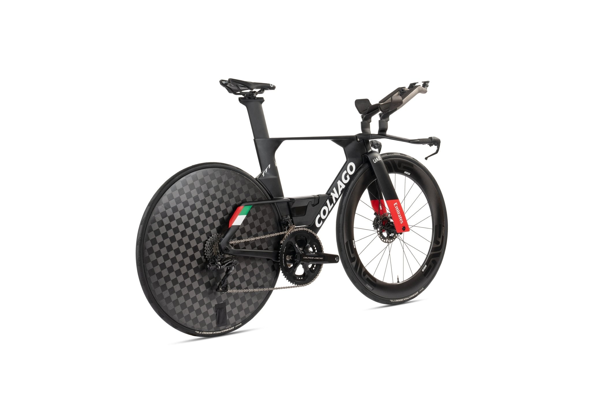 Colnago - Colnago TT1 TIME TRIAL DISC 2024 FRAMESET + COCKPIT - UAE TEAM 2024 - King Of The Watts