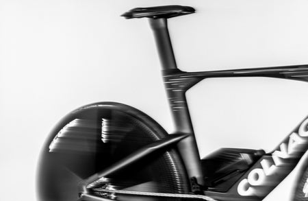 Colnago TT2 TT bike carbon time trial frameset side view