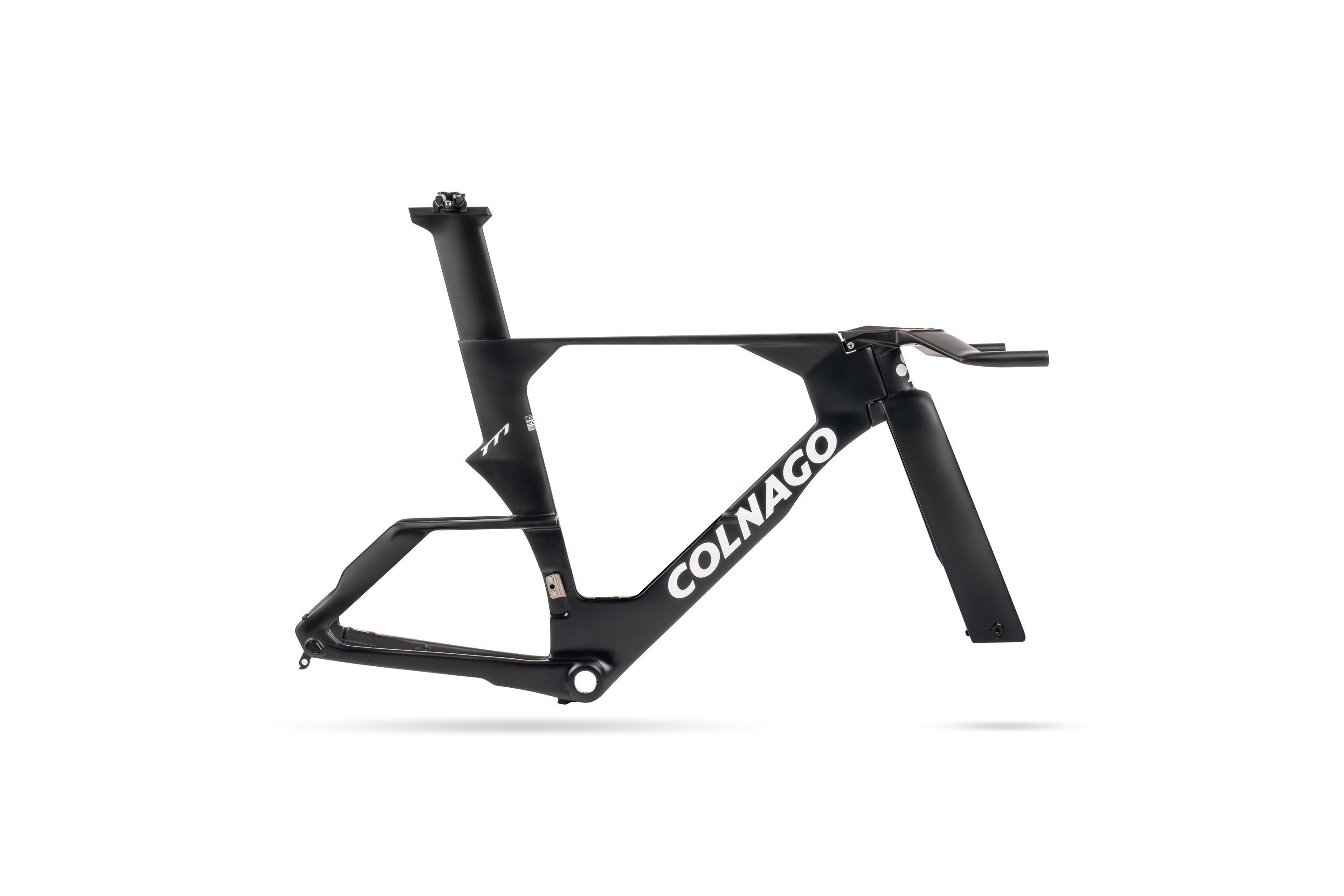 Colnago TT1 2026 Time Trial Carbon Disc Frameset Tadej Pogacar UAE TEAM - BLACK