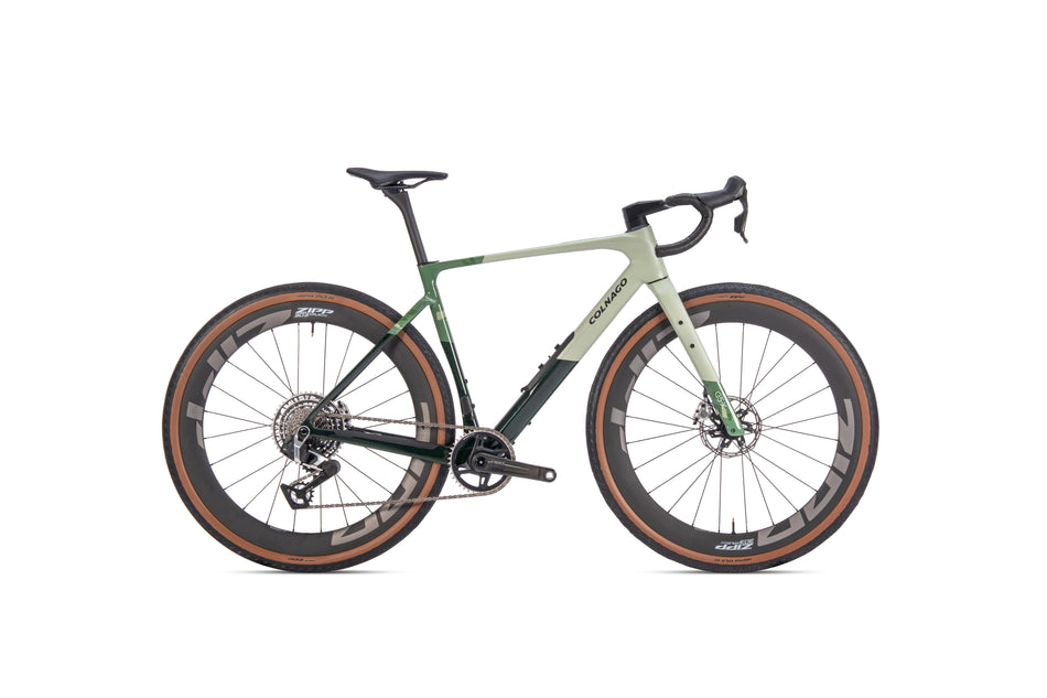 colnago-g5x-carbon-green-gravel-bike - Sram Red XPLR