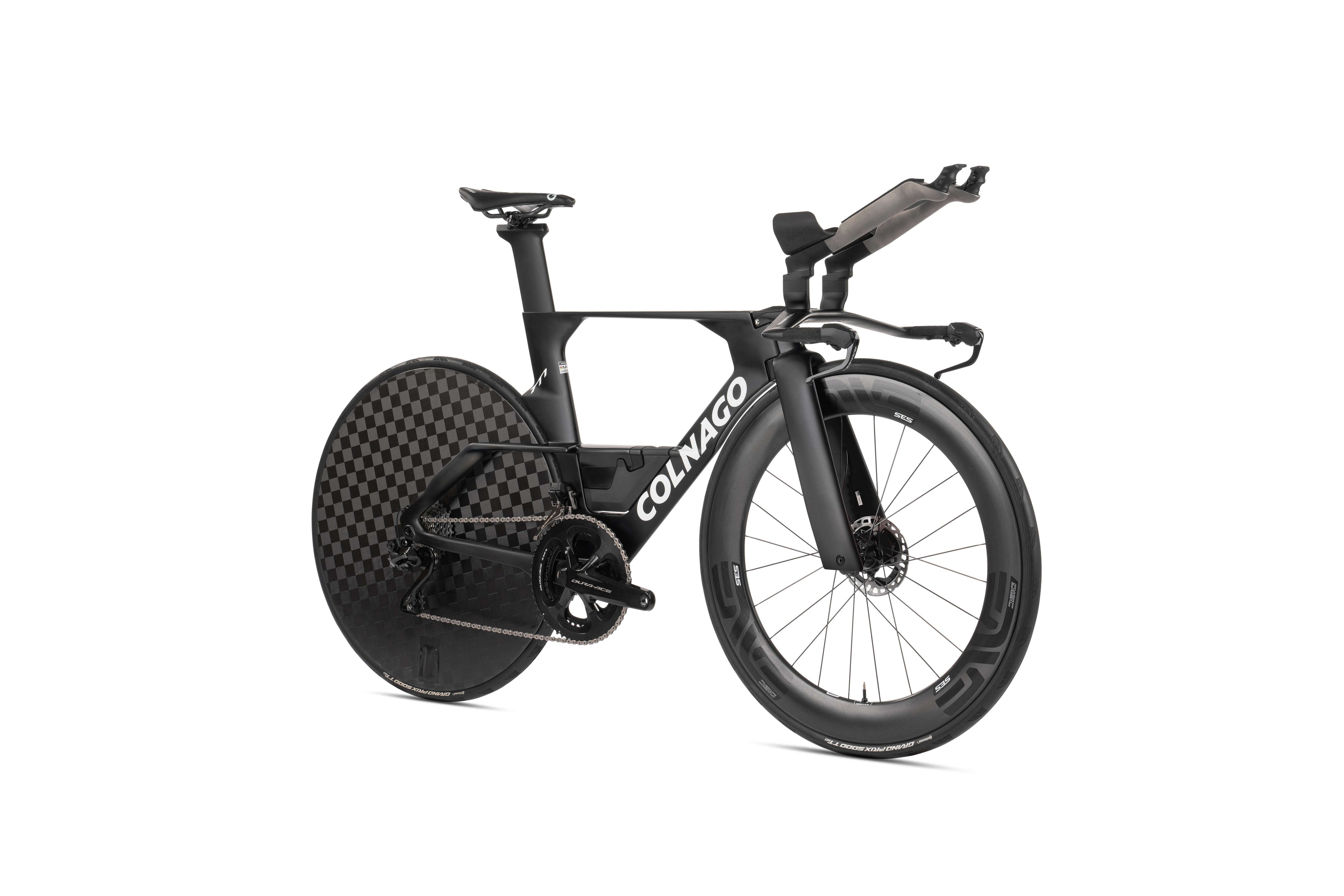 Colnago TT1 2026 Time Trial Carbon Disc Bike Tadej Pogacar UAE TEAM - BLACK