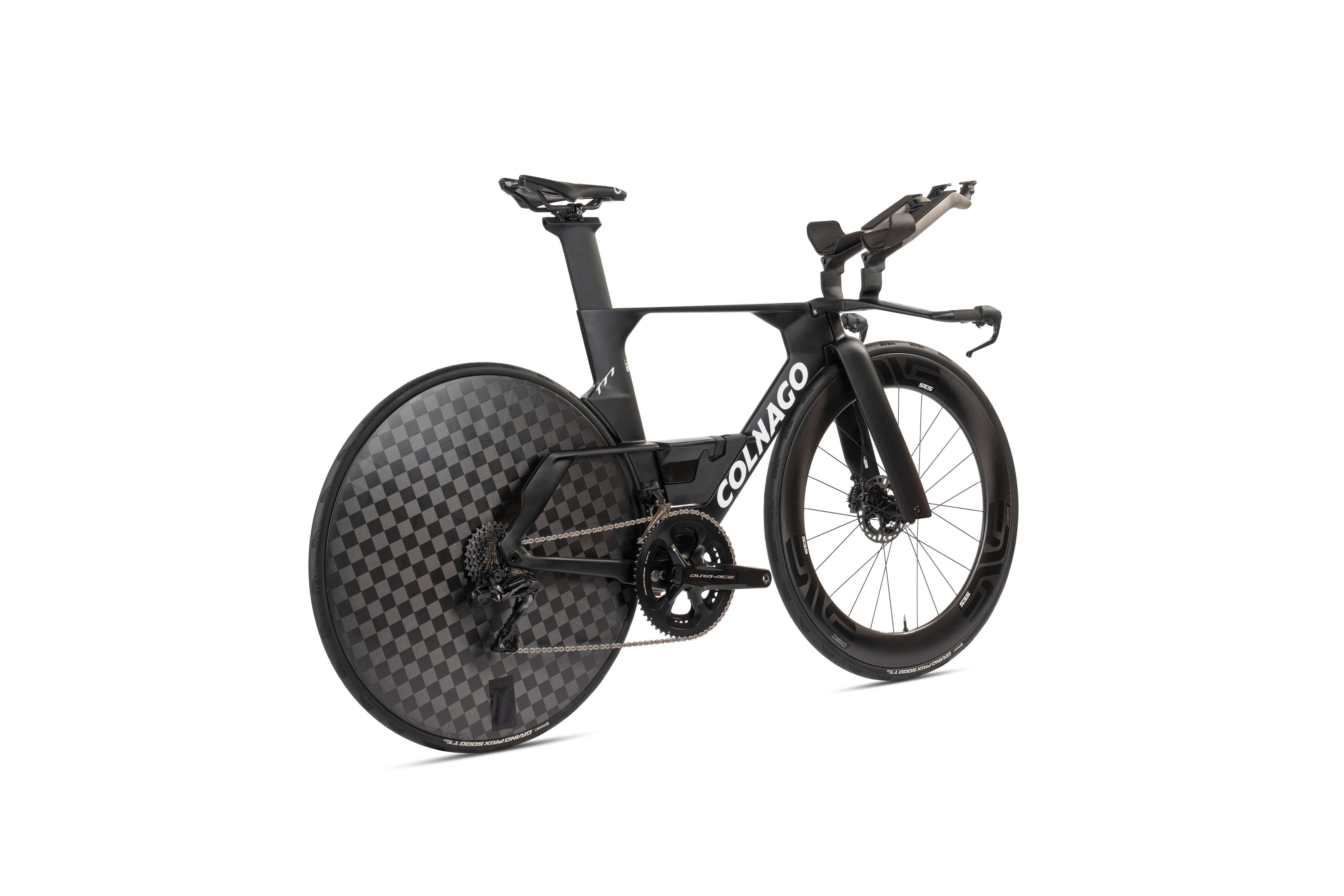 Colnago TT1 2026 Time Trial Carbon Disc Bike Tadej Pogacar UAE TEAM - BLACK