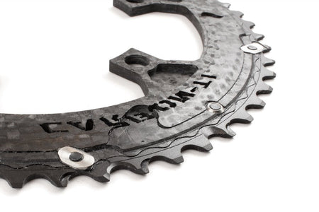 Carbon - Ti - Carbon - Ti X - CarboRing EVO 50 x 110 Shimano Dura - Ace 12S 9200 (4 arms) - Carbon Chainrings - King Of The Watts