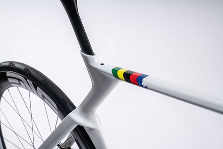 Colnago - Colnago Y1Rs Disc FRAMESET - 2025 World Champion - Tadej Pogacar Rainbow Livery - King Of The Watts