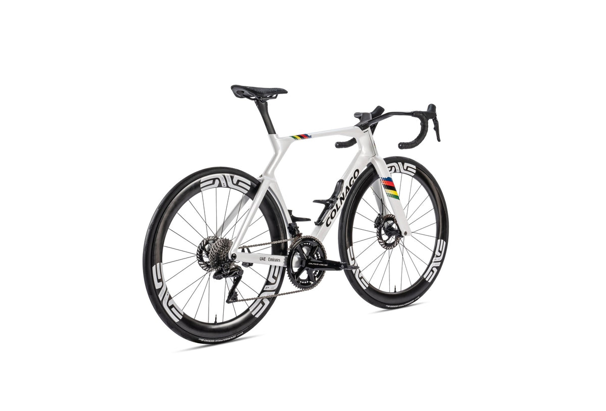 Colnago - Colnago Y1Rs Disc FRAMESET - 2025 World Champion - Tadej Pogacar Rainbow Livery - King Of The Watts