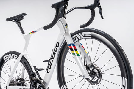 Colnago - Colnago Y1Rs Disc FRAMESET - 2025 World Champion - Tadej Pogacar Rainbow Livery - King Of The Watts