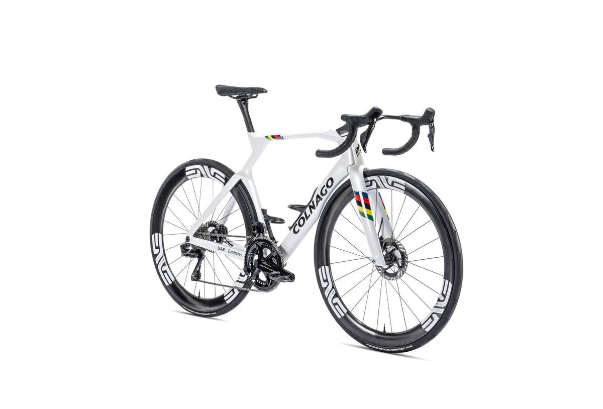 Colnago - Colnago Y1Rs Disc FRAMESET - 2025 World Champion - Tadej Pogacar Rainbow Livery - King Of The Watts