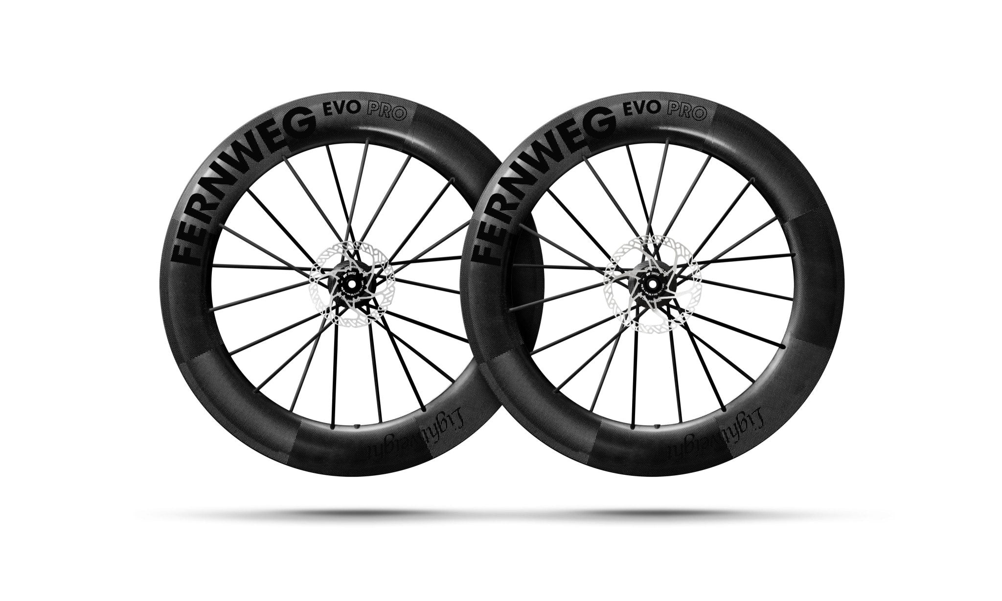 Lightweight Fernweg EVO PRO 85 Schwarz Ed Wheelset – King Of