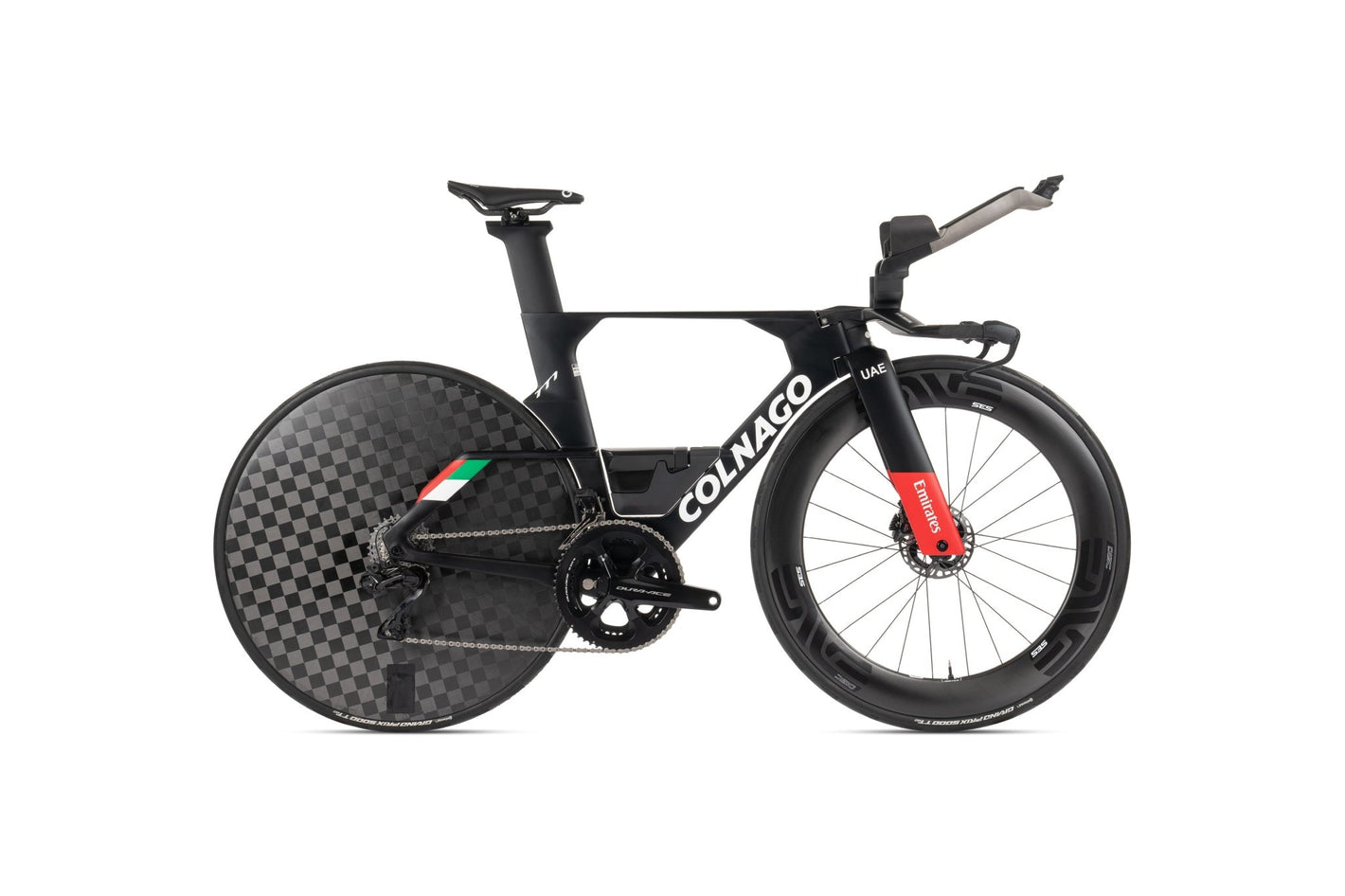 Colnago - Colnago TT1 TIME TRIAL DISC 2024 FRAMESET + COCKPIT - UAE TEAM 2024 - King Of The Watts