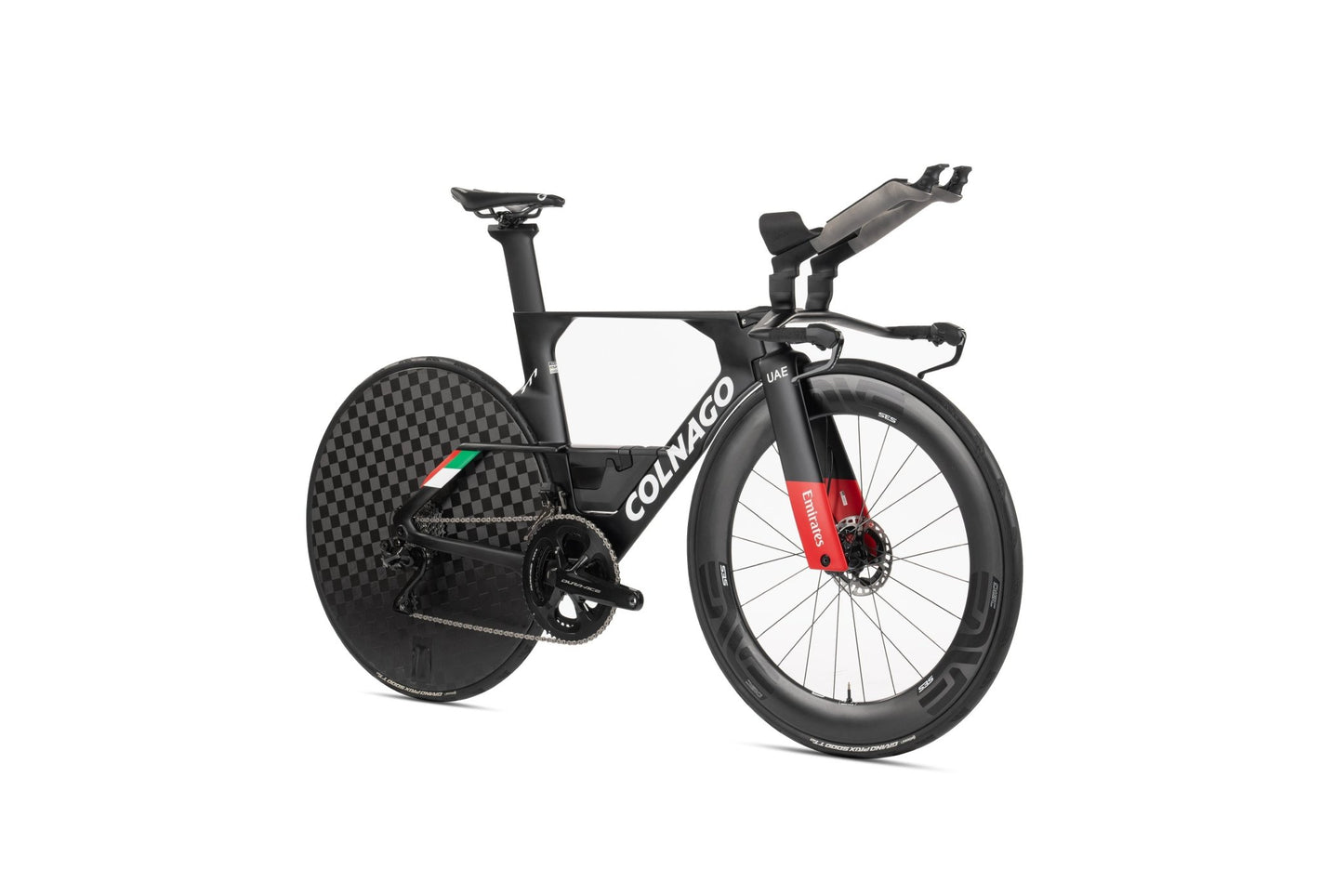 Colnago - Colnago TT1 TIME TRIAL DISC 2024 FRAMESET + COCKPIT - UAE TEAM 2024 - King Of The Watts