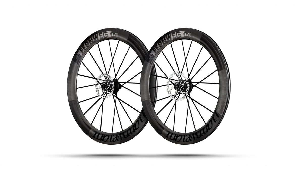 Lightweight - Lightweight Fernweg 63 Evo Schwarz Ed Wheelset - King Of The Watts