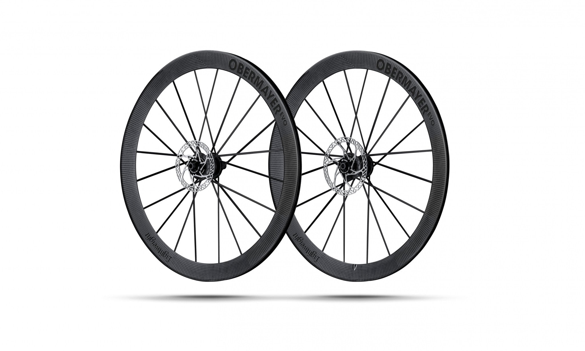 Lightweight - Lightweight Obermayer Evo Schwarz Ed Wheelset - King Of The Watts